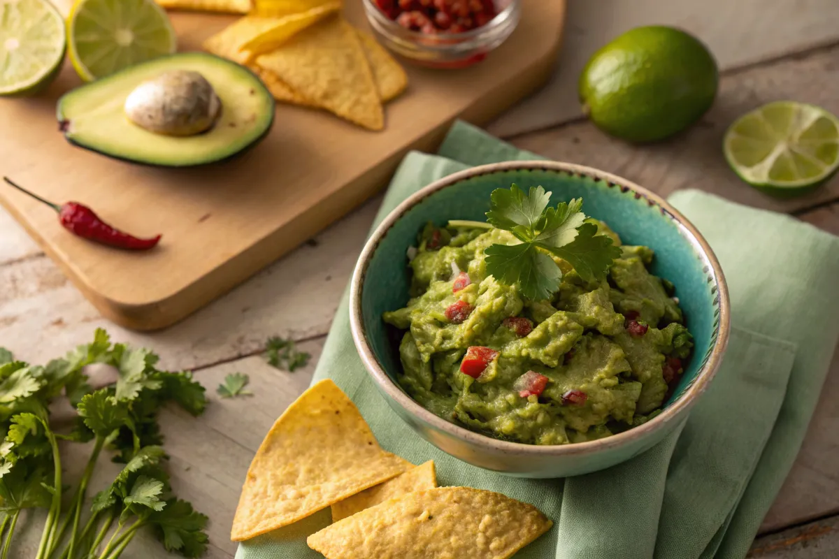 4 ingredient guacamole recipe