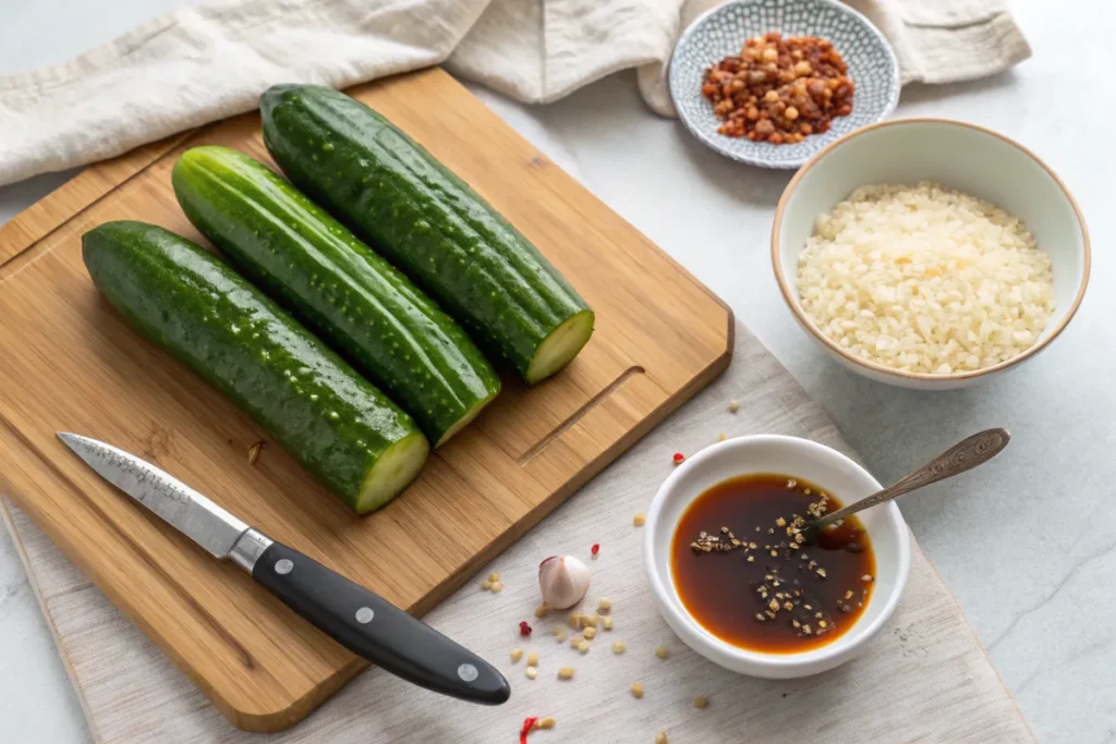 Din Tai Fung cucumber recipe