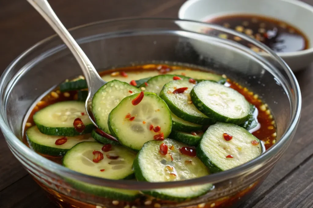 Din Tai Fung cucumber recipe