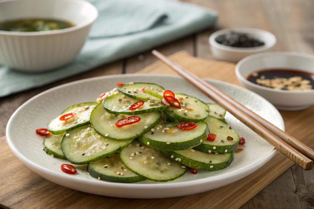 Din Tai Fung cucumber recipe