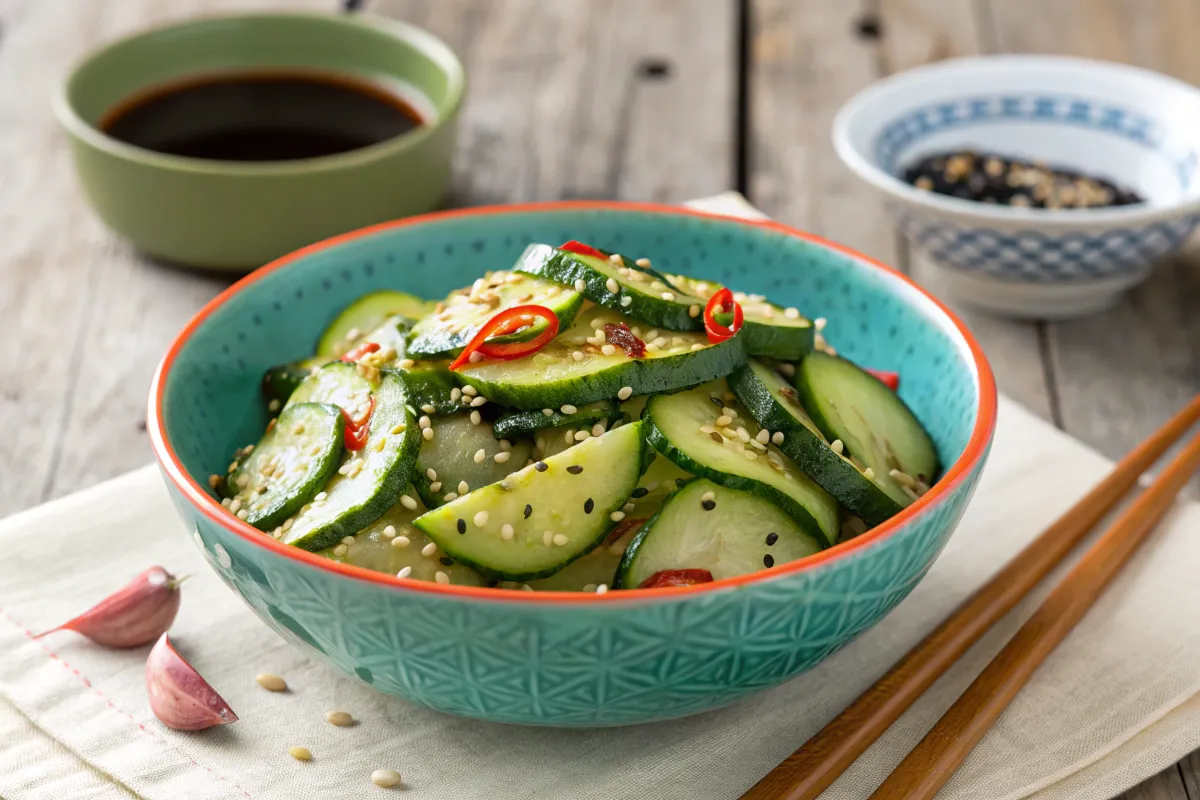 Din Tai Fung cucumber recipe