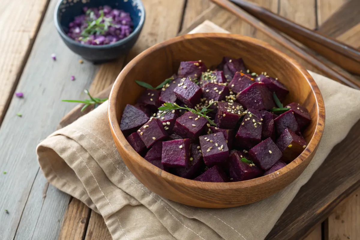 Purple sweet potato recipe