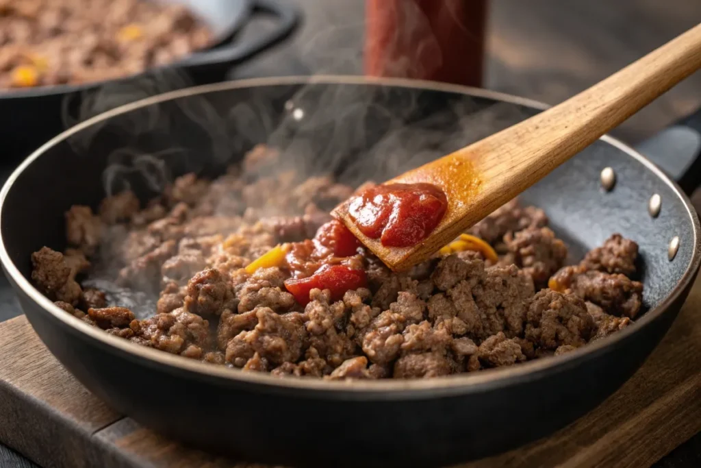 easy sloppy joe recipe 3 ingredients