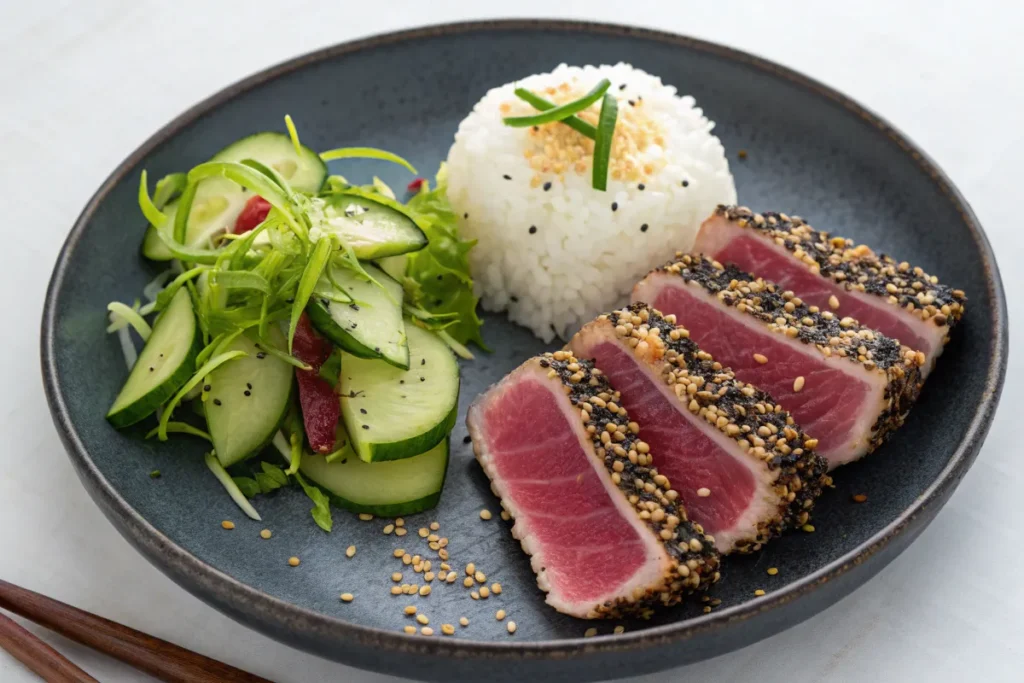 Seared ahi tuna recipe