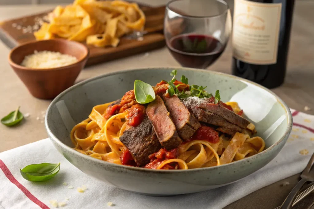 Steak pasta recipes