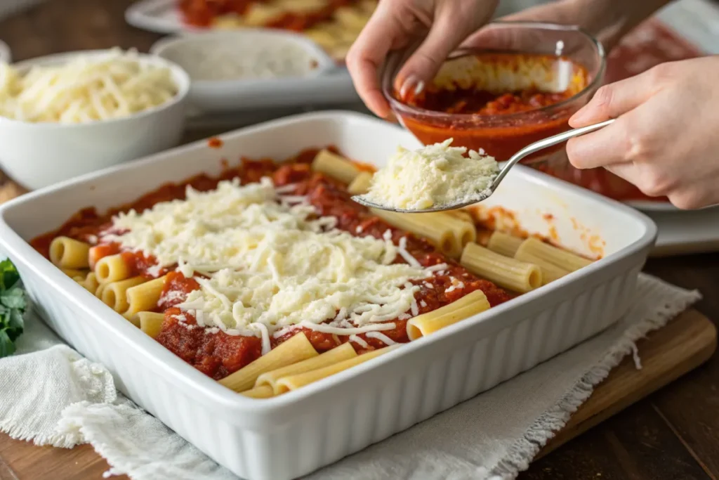 baked ziti recipe no meat